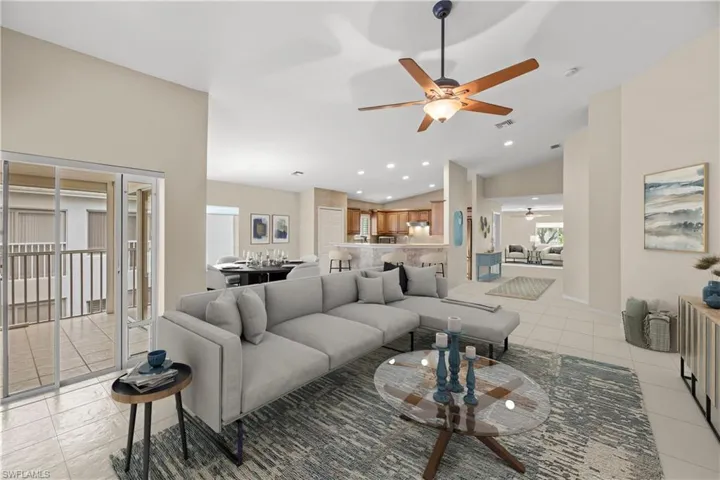 Light filled living room