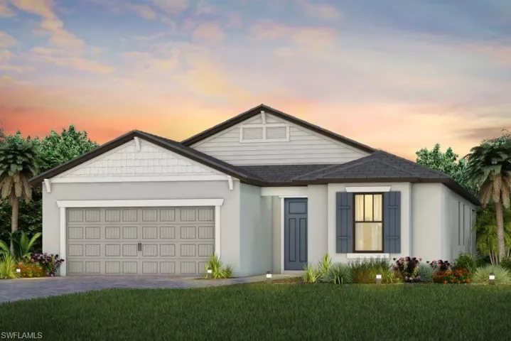 Front exterior elevation rendering