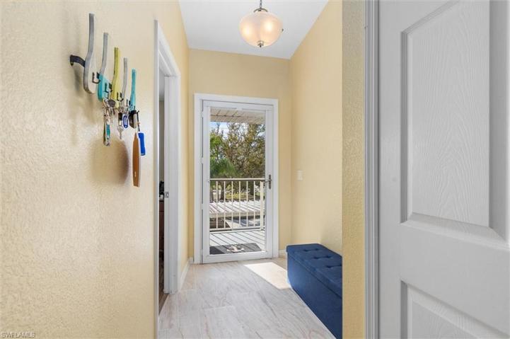 Looking toward the front door