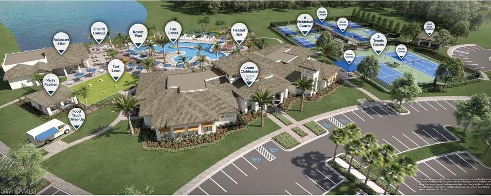 Terreno clubhouse, pool and ammenity center coming soon
