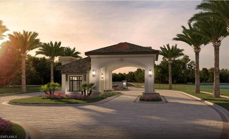 Terreno entrance at sunset