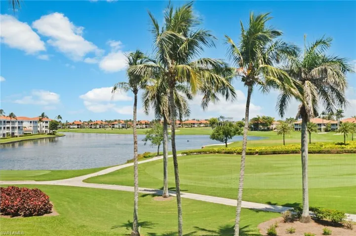 This is the view from your primary bedroom and lanai!