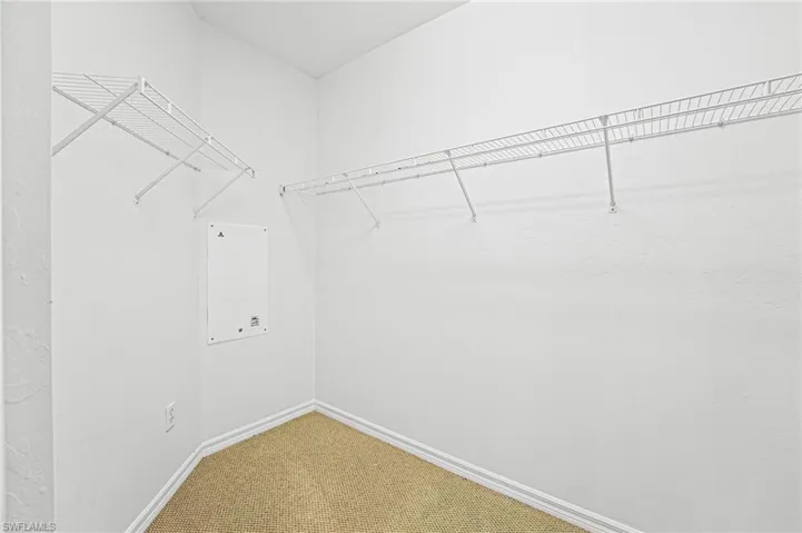 Walk in closet in your primary suite.