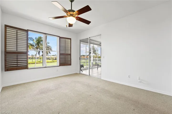 Your primary suite has access to your lanai.