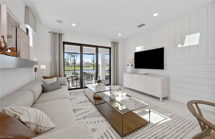 Photo of furnished model, options may vary.