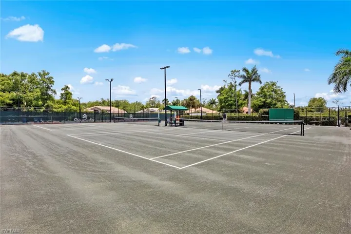 Tennis courts
