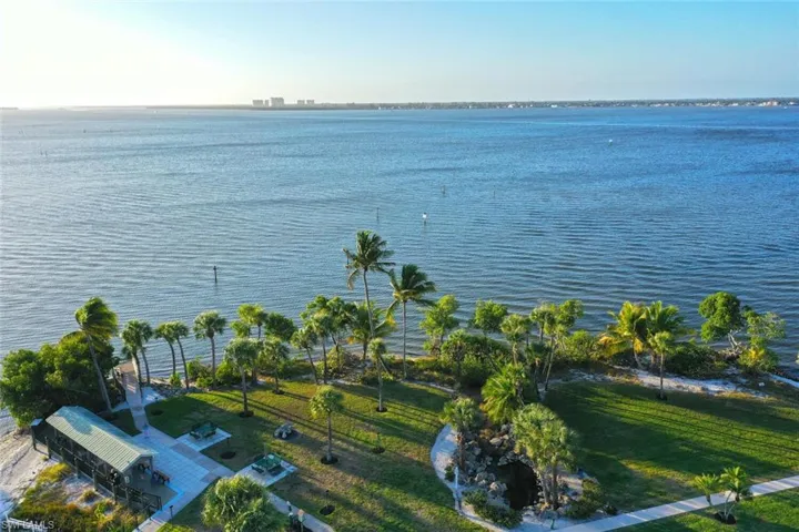 River view into the Gulf