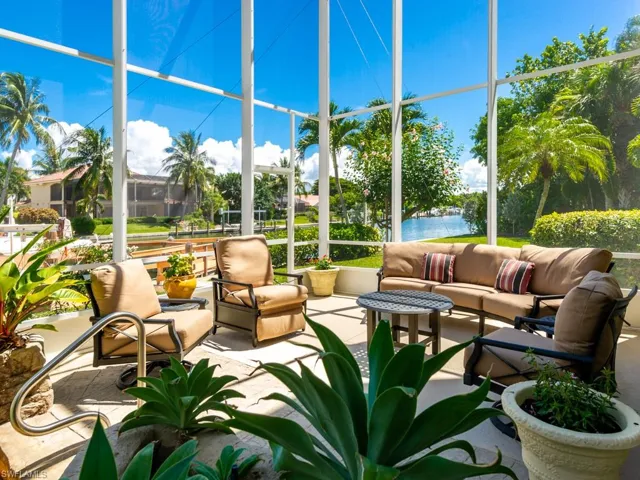 Outside Patio w/ Canal Views