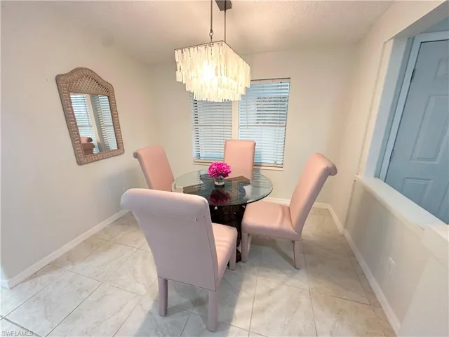 Formal dinning area