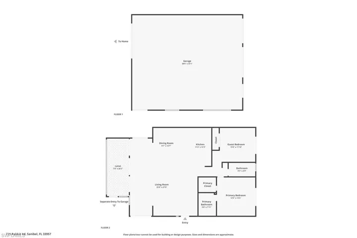 View of floor plan / room layout