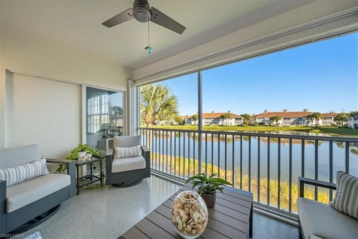 Screened lanai