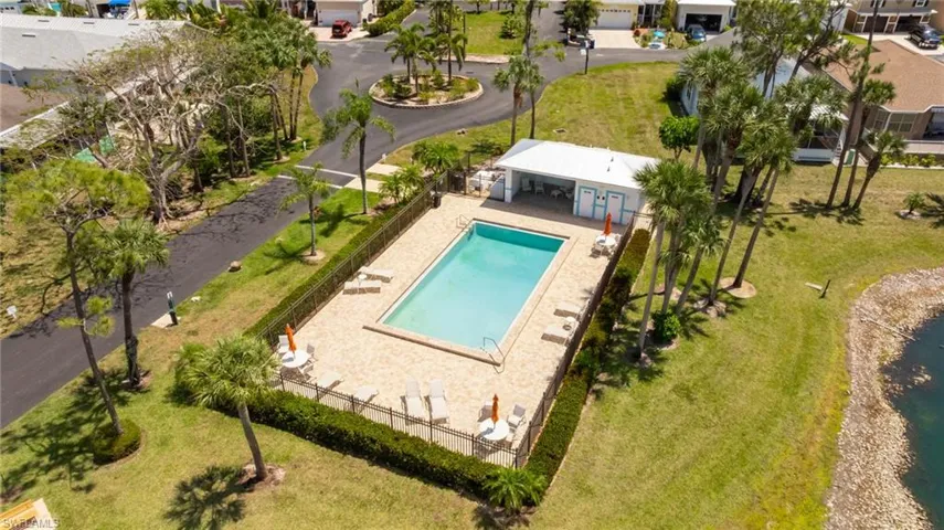 Community Pool right outside your door step.