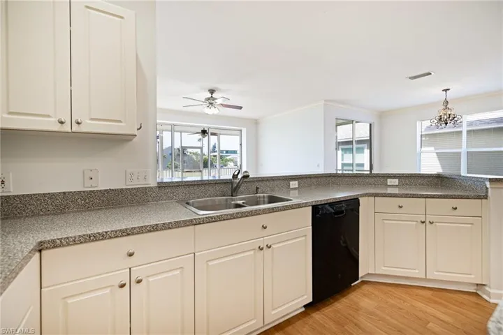 Raised bar area with seating for four