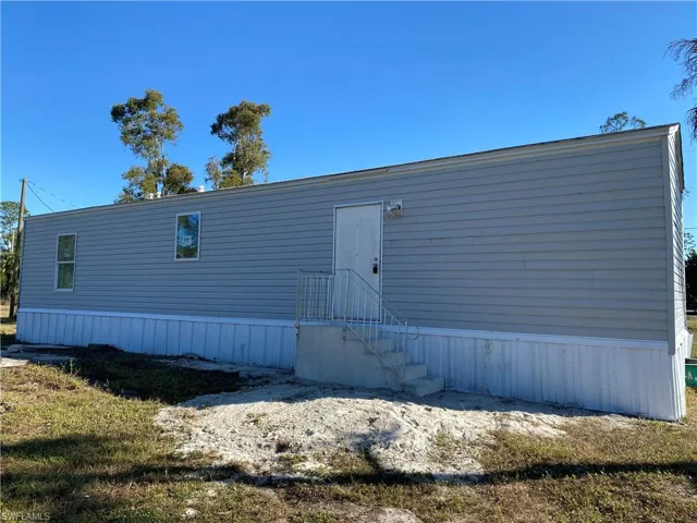 View of rear view of property