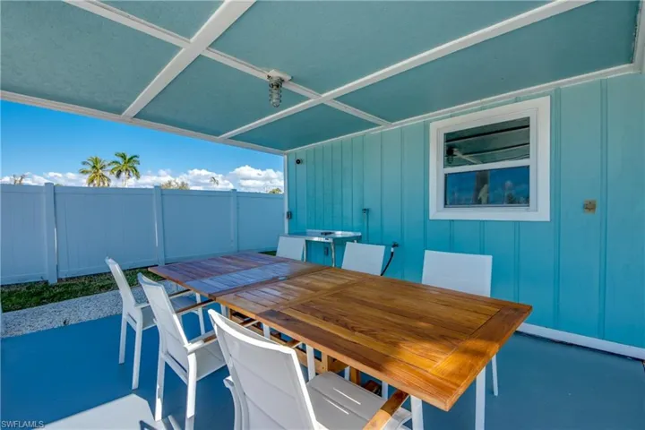 View of patio / terrace with outdoor dining area