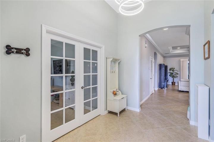 Entrance to the home