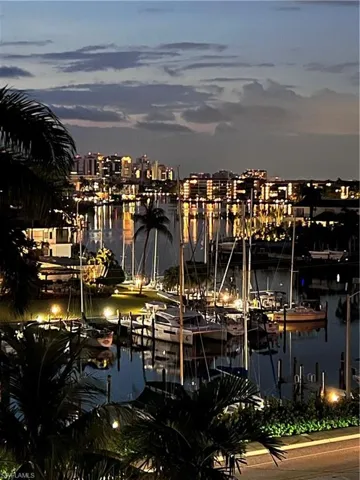 Property's view of city featuring a water view