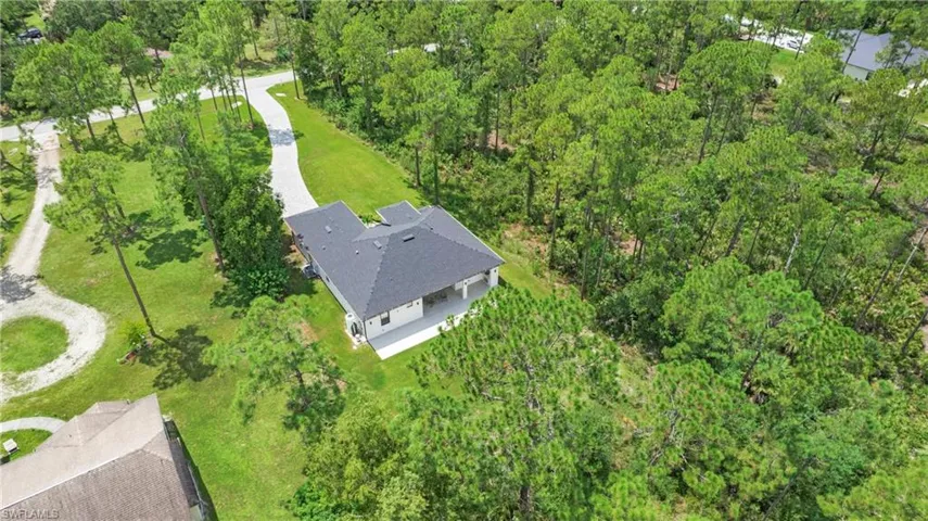 Aerial overview of property's location