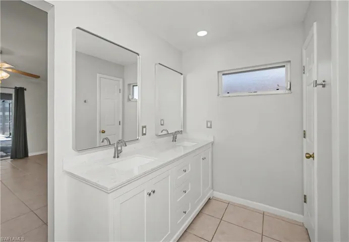 Private Updated Primary Bathroom