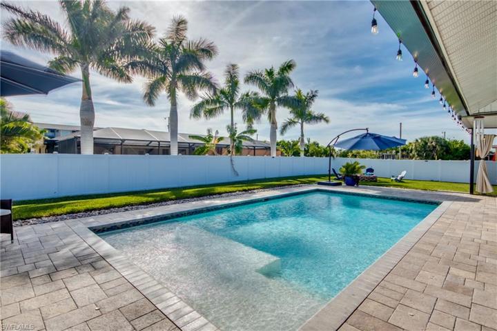 A refreshing oasis in your own back yard! Private and fenced!