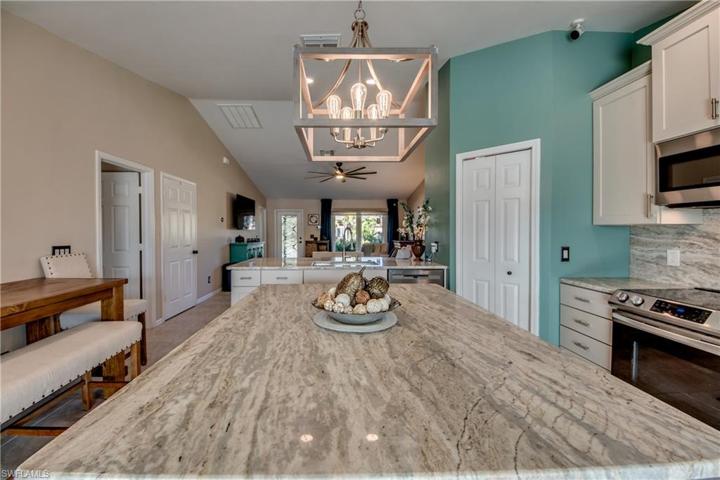 This island is perfect for buffet style entertaining!