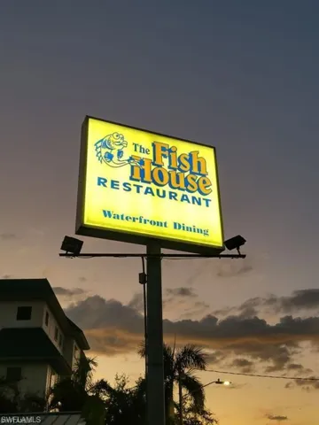 Bike or drive to waterfront dining at the Fish House.