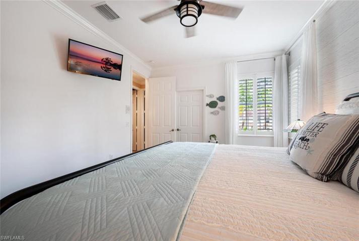 Guest Bedroom has Walk-In Closet with Built-Ins.