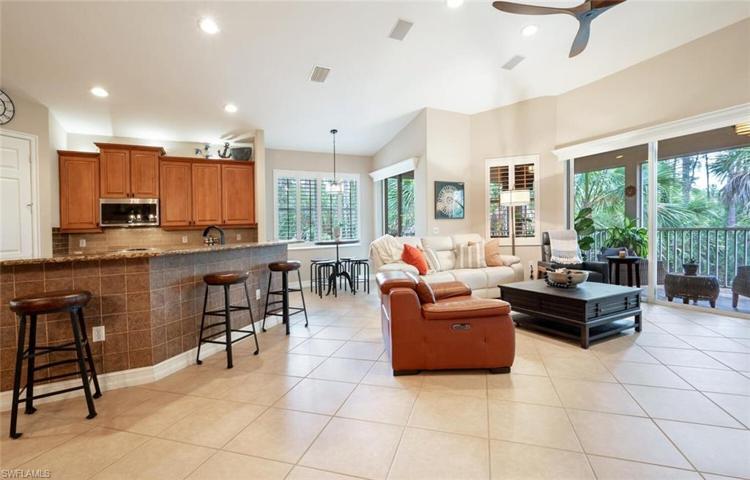 Largest Floor Plan in Tarpon Bay with 2,170 sq.ft. & Lots of Storage with walk-In Closets in All 3 Bedrooms.