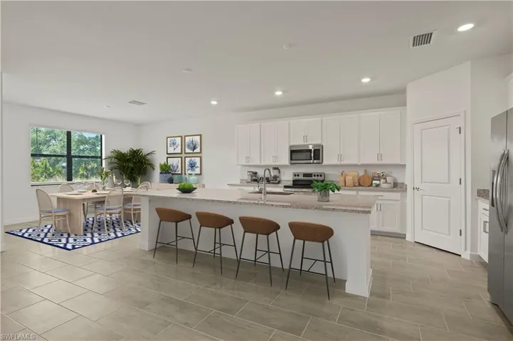 *Virtually Staged Kitchen*