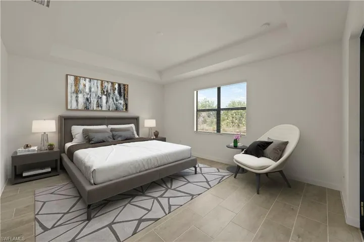 *Virtually Staged Master Bedroom*