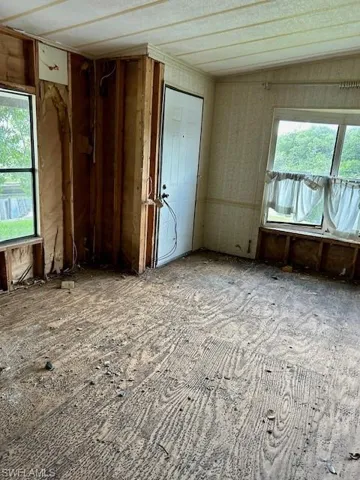 View of unfurnished bedroom