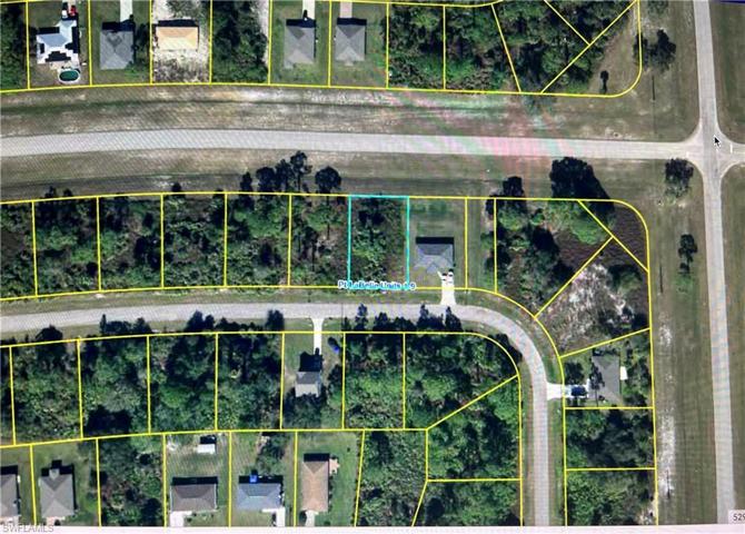 overhead view of lot location