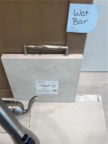 Wet bar @ loft - design selections