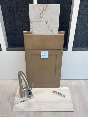 Wet bar @ loft - design selections