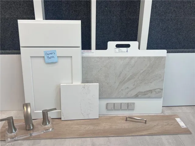 Owner's bath - design selections