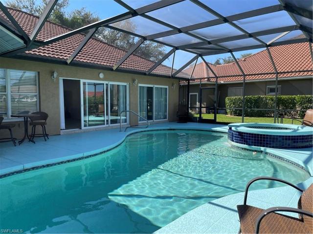 Pool and SpaBack of Home