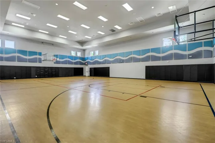 View of sport court
