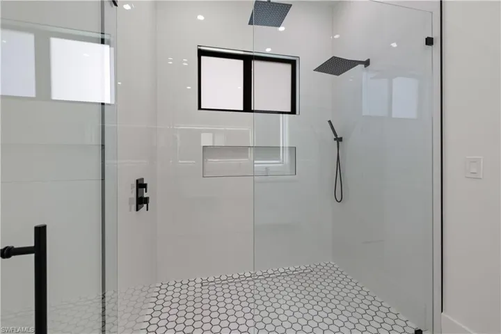 Full bath with a stall shower