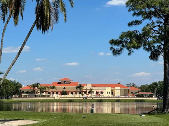 Beautiful clubhouse overlooking lake