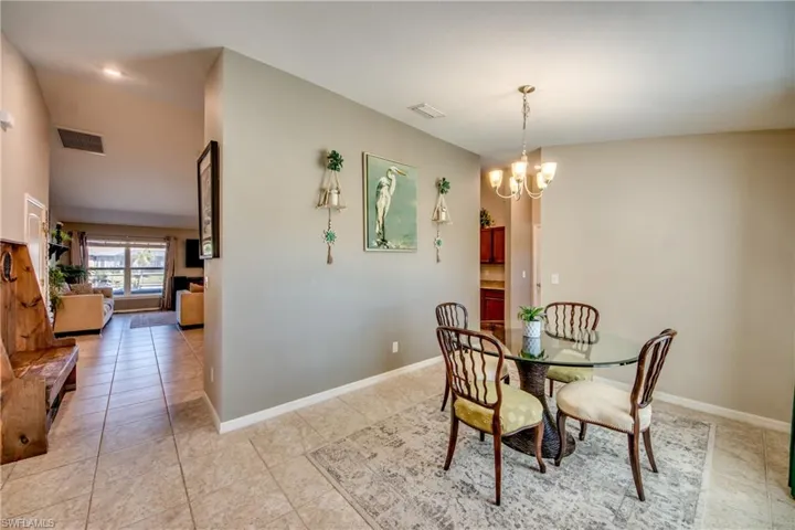 Space for Large Dining Set