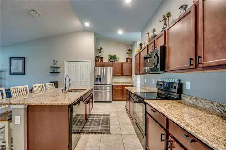 Ample Counterspace and Cabinets