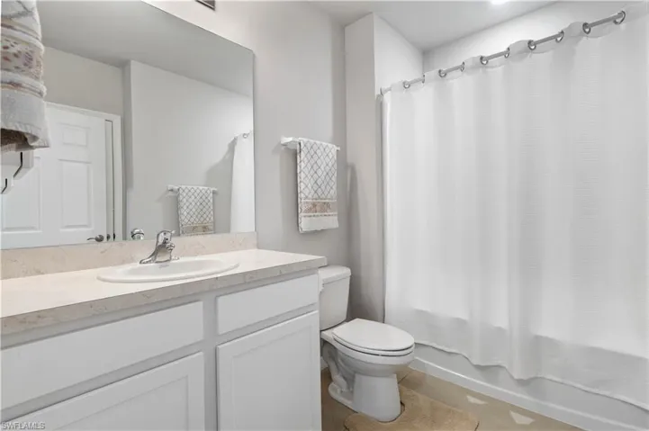 Spare bathroom