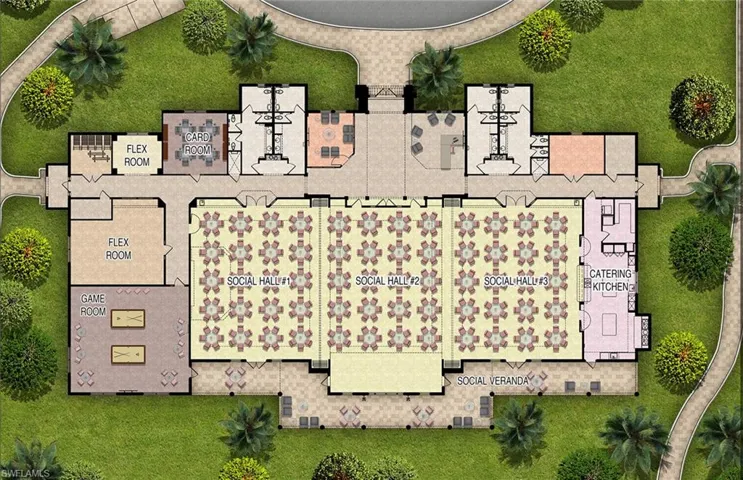 Clubhouse layout