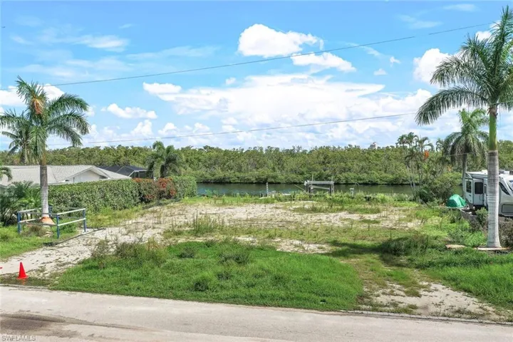 View of yard featuring a water view