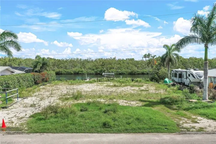 View of yard featuring a water view