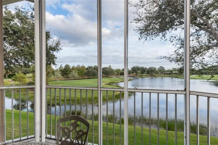 SCREENED & SHUTTERED BALCONY