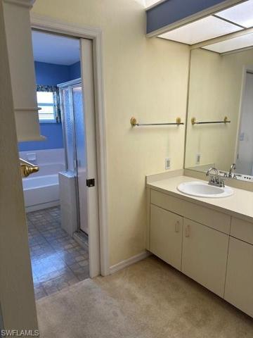 Primary bathroom.