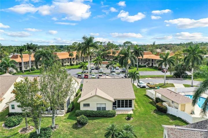 Aerial View of the rear of the home.