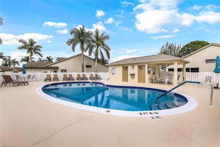 Community pool at the Greens at Bonita Springs.