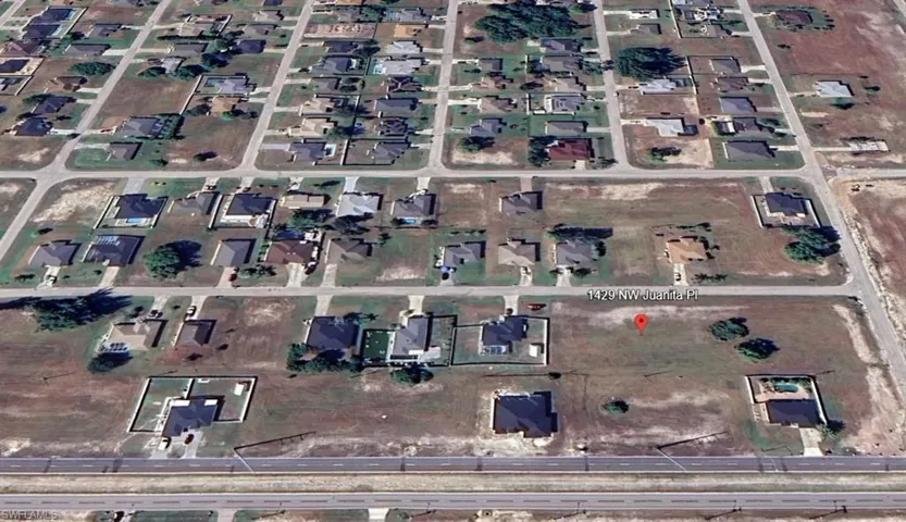 Map of property location and surrounding homes